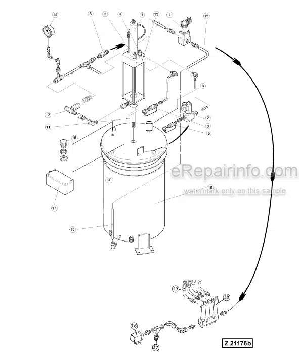 Photo 3 - Komatsu PC5500-6 Shop Manual Hydraulic Mining Shovel SMPC550015025D SN 15025