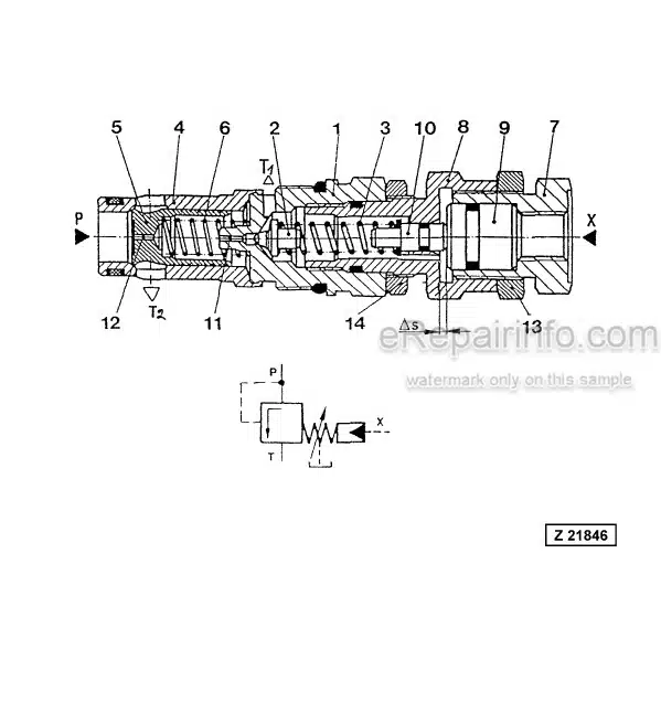 Photo 3 - Komatsu PC5500-6 Shop Manual Hydraulic Mining Shovel SMPC550015027D SN 15027