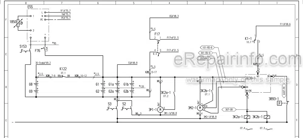 Photo 4 - Komatsu PC5500-6 Shop Manual Hydraulic Mining Shovel SMPC550015032 SN 15032