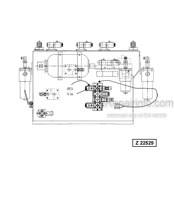 Photo 3 - Komatsu PC5500-6 Shop Manual Hydraulic Mining Shovel SMPC550015032 SN 15032