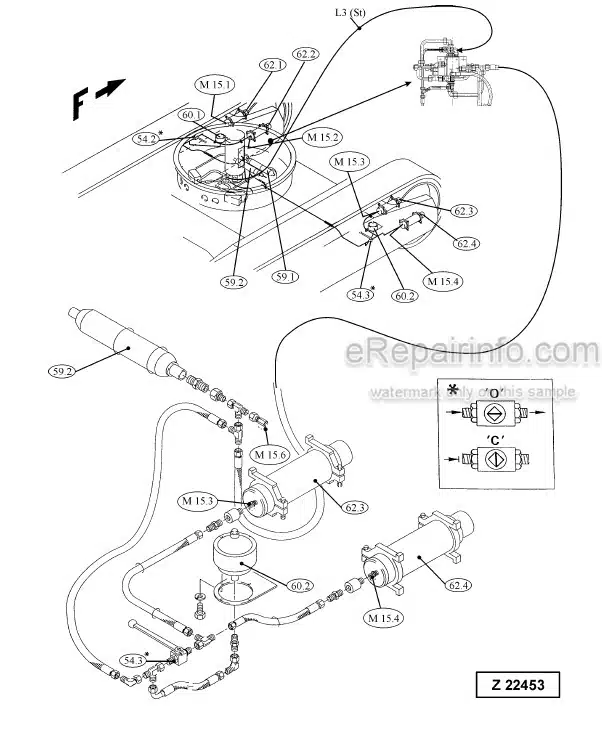 Photo 3 - Komatsu PC5500-6 Shop Manual Hydraulic Mining Shovel SMPC550015039D SN 15039
