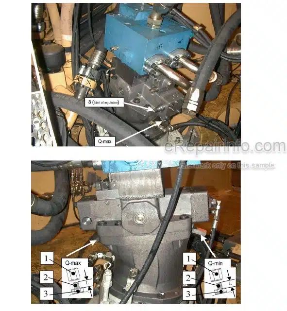 Photo 3 - Komatsu PC5500-6 Shop Manual Hydraulic Mining Shovel SMPC550015018D SN 15018