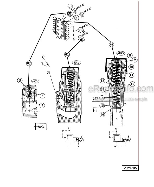 Photo 6 - Komatsu PC8000 Diesel Service Manual Hydraulic Excavator SG PC8000-1D SN 12028