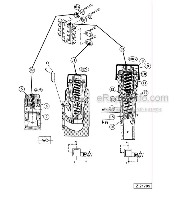 Photo 3 - Komatsu PC5500E-6 Shop Manual Hydraulic Excavator GZEBM15016-1 SN 15016-