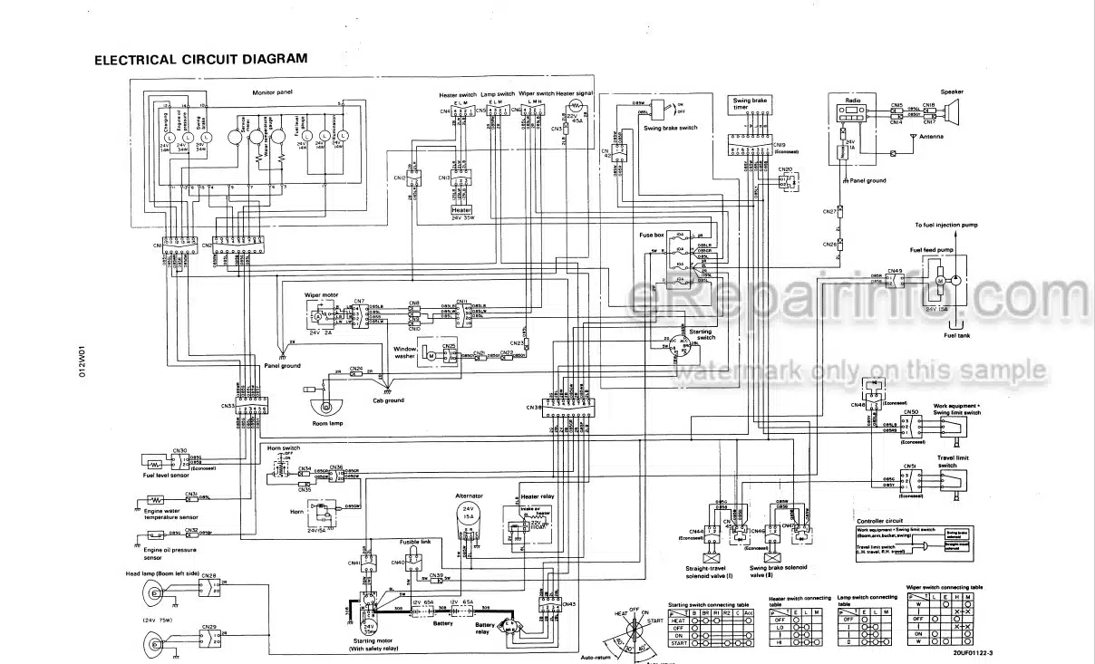 Photo 4 - Komatsu PC75UU-1 Shop Manual Hydraulic Excavator SEBM000401 SN 2908-
