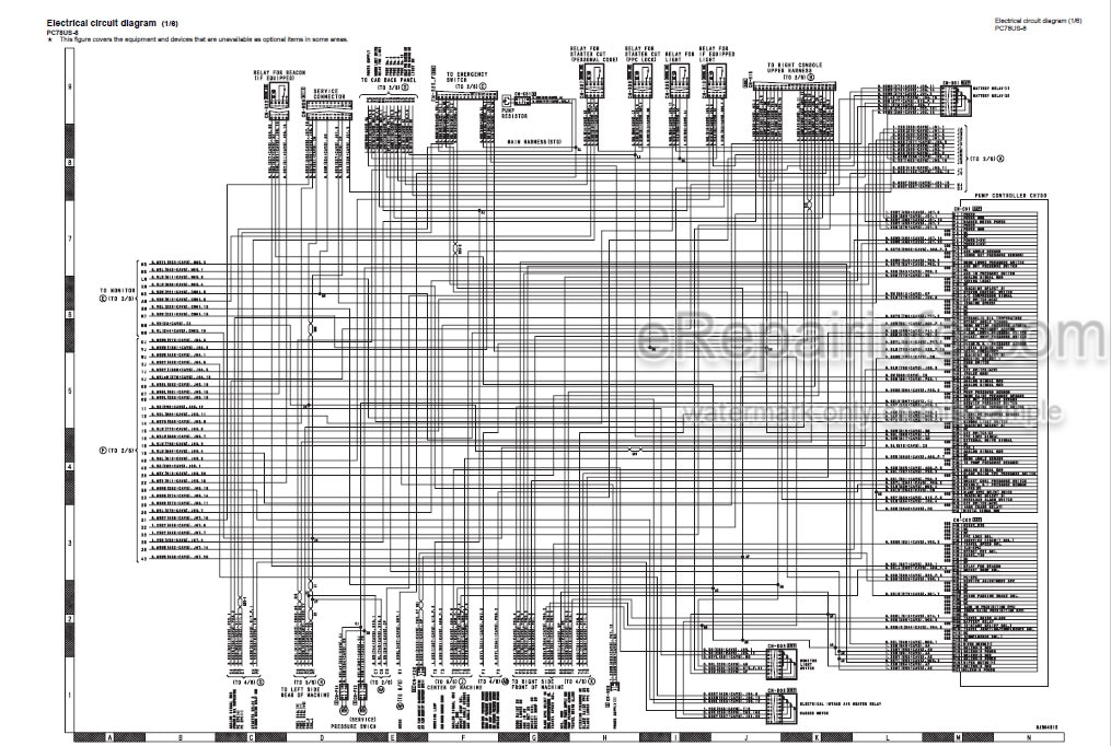 Photo 4 - Komatsu PC78US-8 Shop Manual Hydraulic Excavator SEN04543-10 SN 15001-