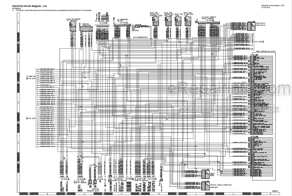 Photo 4 - Komatsu PC78US-8 Shop Manual Hydraulic Excavator SEN04543-10 SN 15001-