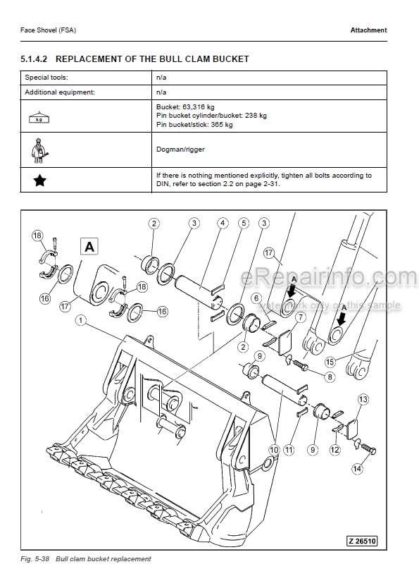 Photo 5 - Komatsu PC8000-6 Diesel Shop Manual Hydraulic Excavator GZESM12040 SN 12040-