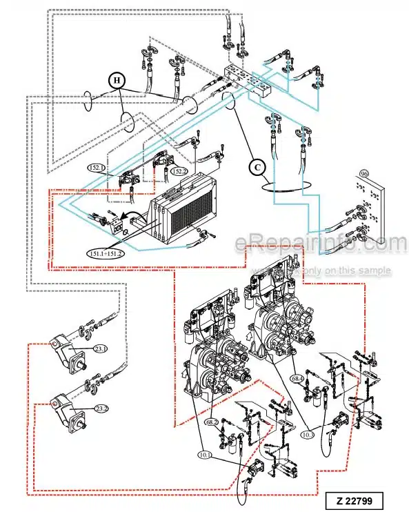 Photo 6 - Komatsu PC8000-6 Electro Service Manual Hydraulic Excavator SG PC8000-6E SN 12048