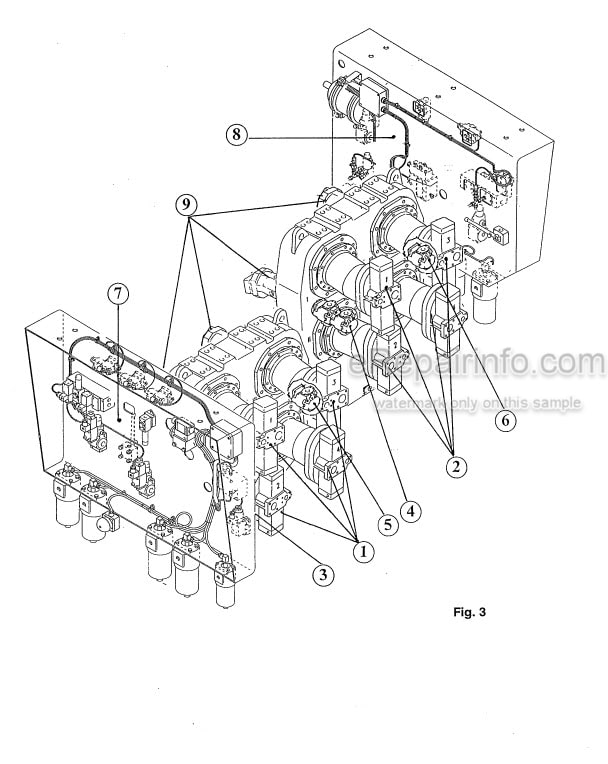 Photo 3 - Komatsu PC8000 Diesel Service Manual Hydraulic Excavator SG PC8000-1D SN 12028