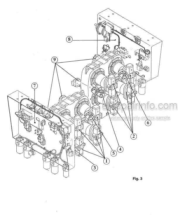 Photo 3 - Komatsu PC8000 Diesel Service Manual Hydraulic Excavator SG PC8000-1D SN 12028