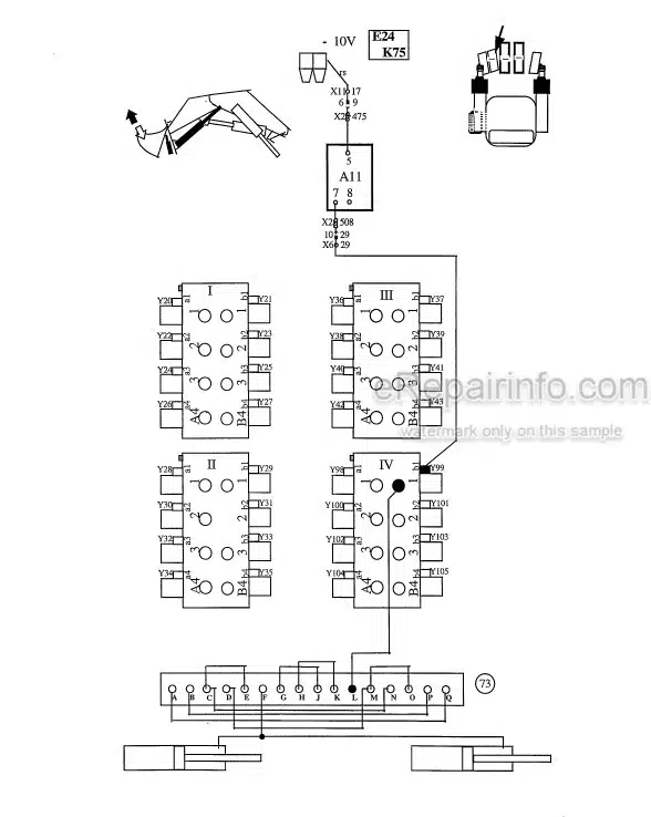 Photo 5 - Komatsu PC8000 Diesel Service Manual Hydraulic Excavator SG PC8000-1D SN 12028