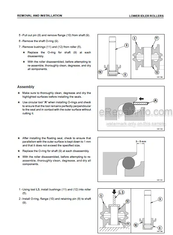 Photo 3 - Komatsu PC88MR-6 Shop Manual Hydraulic Excavator WEBM007200 SN F00003-
