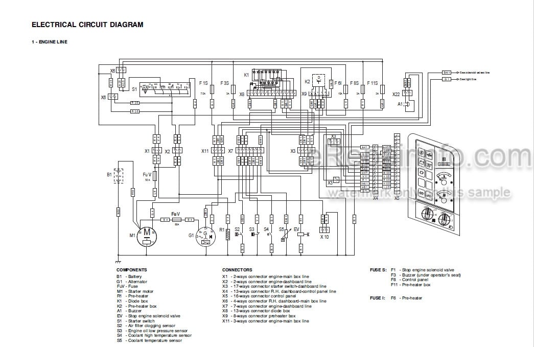 Photo 4 - Komatsu PC95-1 Shop Manual Hydraulic Excavator WEBMPC9500 SN 5000007-