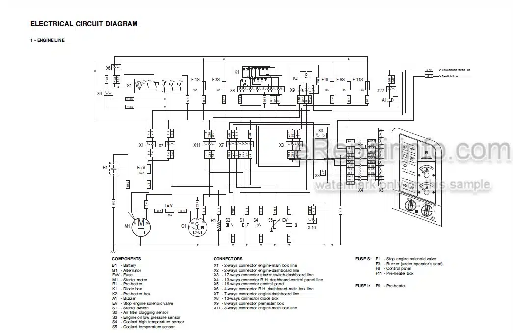 Photo 4 - Komatsu PC95-1 Shop Manual Hydraulic Excavator WEBMPC9500 SN 5000007-