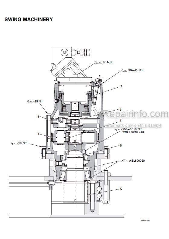 Photo 3 - Komatsu PC95R-2 Shop Manual Hydraulic Excavator WEBM001701 SN 21D5200330-