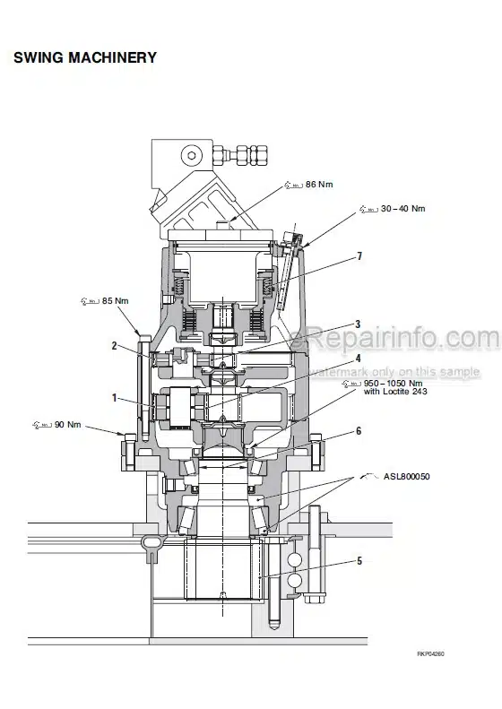 Photo 3 - Komatsu PC95R-2 Shop Manual Hydraulic Excavator WEBM001701 SN 21D5200330-