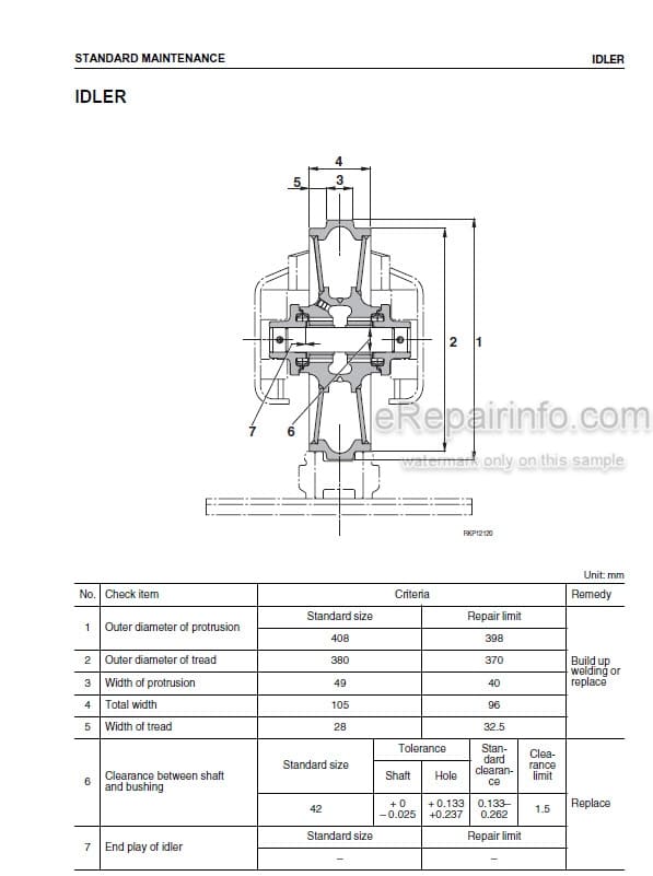 Photo 5 - Komatsu PC95R-2 Shop Manual Hydraulic Excavator WEBM001702 SN 21D5210001- 21D5220001-