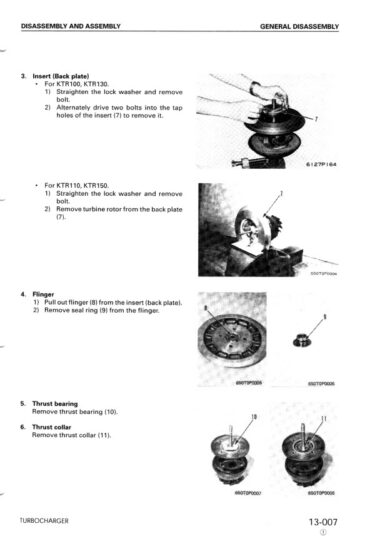 Photo 7 - Komatsu D600C D600D 600C L600D Service Manual Bulldozer Hydraulic System 3072519M2