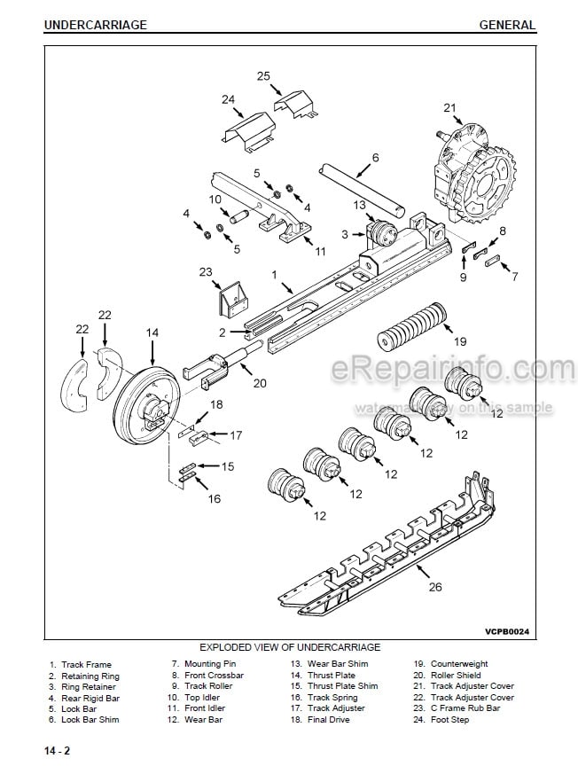 Photo 3 - Komatsu TD-7H TD-8H TD-9H Shop Manual Crawler Tractor CEBD003200 SN P026055- P036255- P046275-