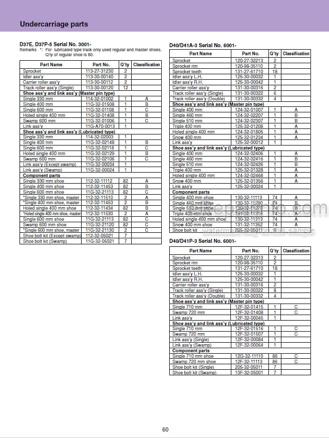 Photo 4 - Komatsu The Gold Book Comprehensive Parts And Accessories Catalog