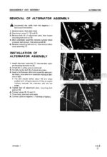 Photo 2 - Komatsu WA420-1 Shop Manual Wheel Loader SEBMU4240106 SN 10001-