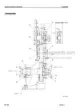 Photo 5 - Komatsu WA450-1 Shop Manual Wheel Loader SEBM001700 SN 20001-