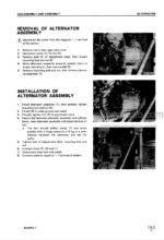 Photo 2 - Komatsu WA450-1 Shop Manual Wheel Loader SEBM04210108 SN 10001-