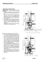 Photo 5 - Komatsu WA450-1 Shop Manual Wheel Loader SEBM04210108 SN 10001-