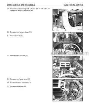 Photo 4 - Komatsu WA450-6 WA480-6 Shop Manual Manual Wheel Loader CEBM018601