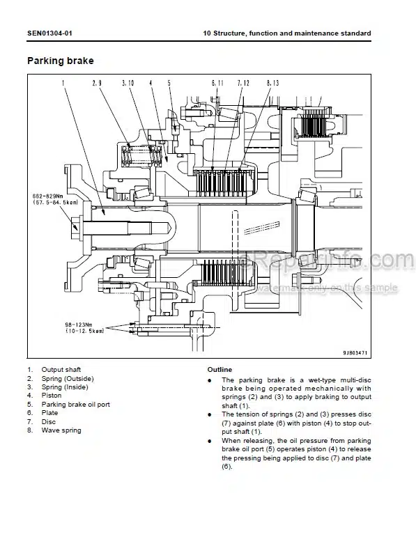 Photo 3 - Komatsu WA470-6 WA480-6 Shop Manual Wheel Loader SEN00783-07 SN 85001-