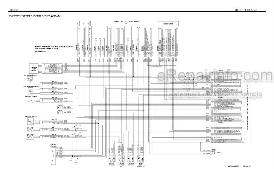 Photo 4 - Komatsu WA500-3H Shop Manual Wheel Loader VEBM500100 SN 20051-