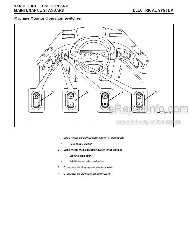 Photo 3 - Komatsu WA500-6 Shop Manual Wheel Loader CEBM018104 SN A92001-A92999