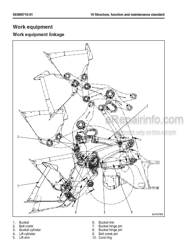 Photo 5 - Komatsu WA500-6 Shop Manual Wheel Loader VEBM430101 SN H60051-