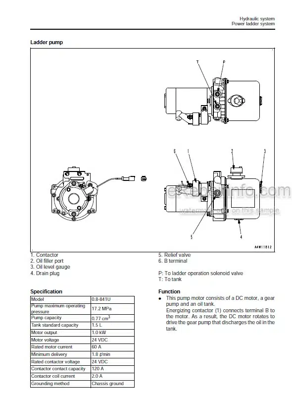 Photo 6 - Komatsu WA900-3E0 Shop Manual Wheel Loader SEN05654-00 SN 60079-