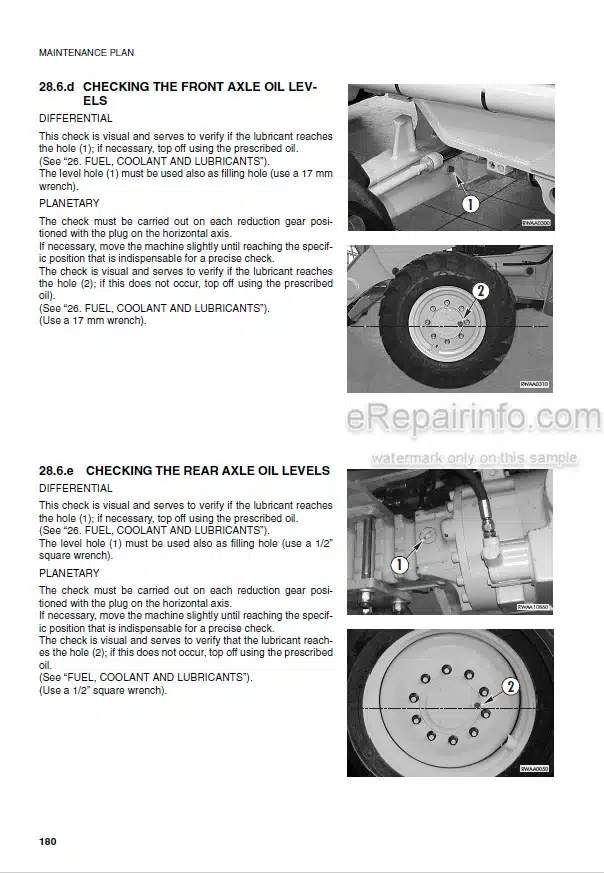 Photo 5 - Komatsu WB140-2 WB150-2 Operation And Maintenance Manual Backhoe Loader WEAD000903