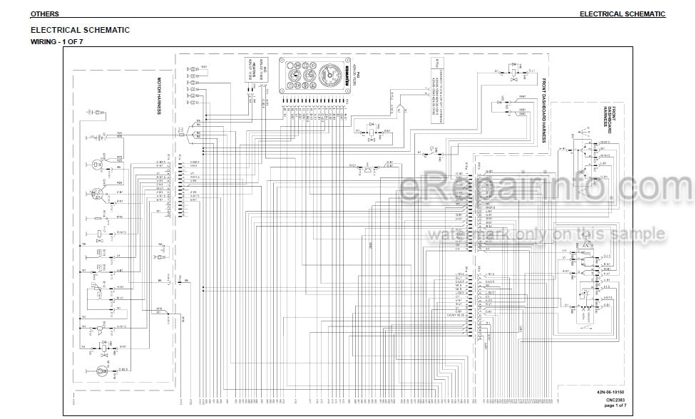 Photo 5 - Komatsu WB146-5 Shop Manual Backhoe Loader CEBM016503 SN A23001-