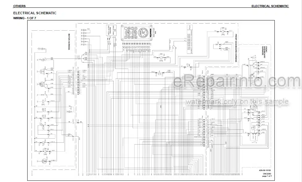 Photo 5 - Komatsu WB146-5 Shop Manual Backhoe Loader CEBM016503 SN A23001-