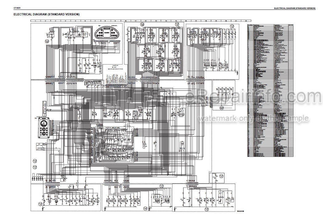 Photo 5 - Komatsu WB91R-5 Shop Manual Backhoe Loader WEBM007600 SN F00003-