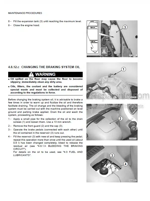 Photo 12 - Komatsu WB93R-5E0 Operation And Maintenance Manual Backhoe Loader WENAM00120 SN F63798-