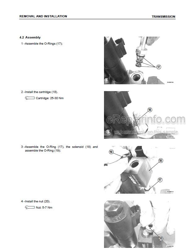 Photo 6 - Komatsu WB93S-5E0 Shop Manual Backhoe Loader WEBM008302 SN F20466-