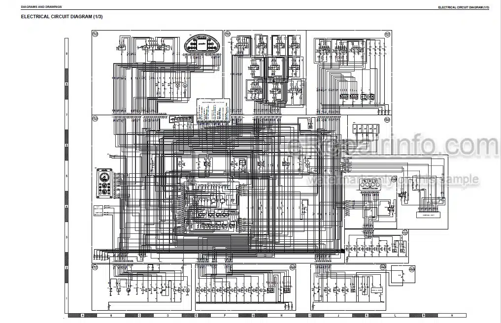 Photo 4 - Komatsu WB93S-5E0 Shop Manual Backhoe Loader WEBM008302 SN F20466-