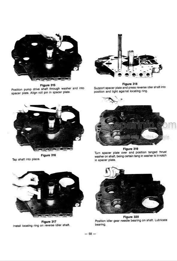 Photo 11 - Komatsu WB95R WB97R Repair And Maintenance Manual Backhoe Loader WEBM007700