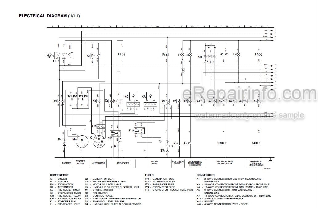 Photo 4 - Komatsu WB98A-2 Shop Manual Backhoe Loader WEBM002300 SN WB98F20001-