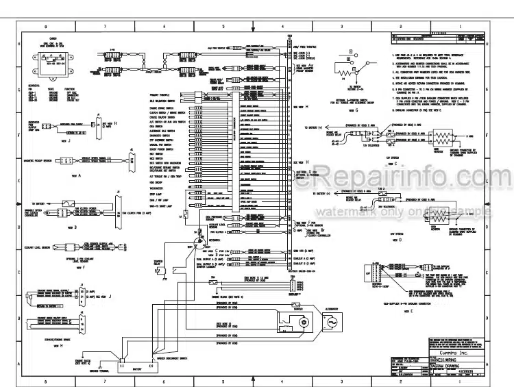 Photo 3 - Komatsu XT430-2 XT430L-2 XT445L-2 XT450L-2 Shop Manual Crawler Feller Buncher CEBM025400