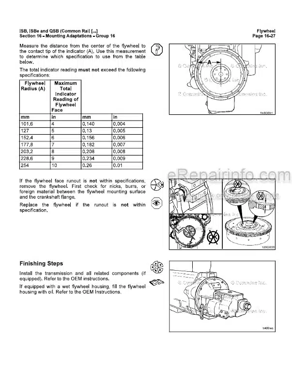 Photo 3 - Cummins ISBE ISB QSB Service Manual Vol 2 Engine With Common Rail System 4021271