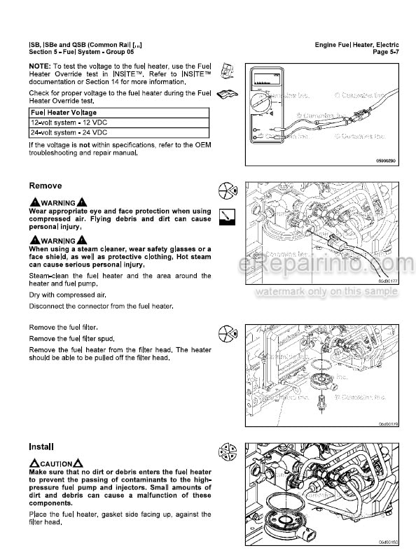 Photo 7 - Cummins ISB To CM850 Troubleshooting And Repair Manual Vol 1 2 3 4 Engine And Electronic Control System 4021416