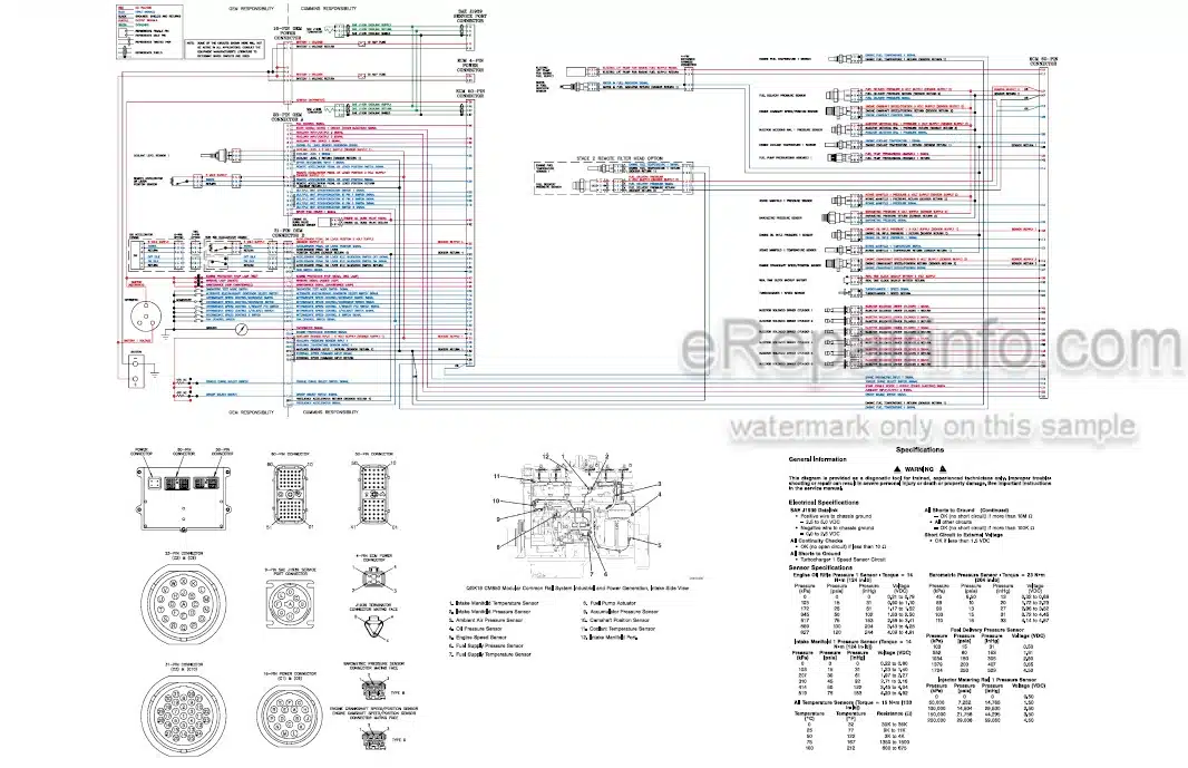 Photo 3 - Cummins QSK19 CM850 Troubleshooting And Repair Manual Vol 1 2 Engine With Electronic Control System 4021493