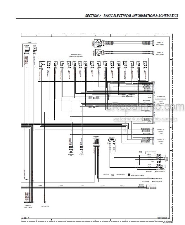 Photo 4 - JLG 1030S 1100SJ Service And Maintenance Manual Boom Lift 3121755