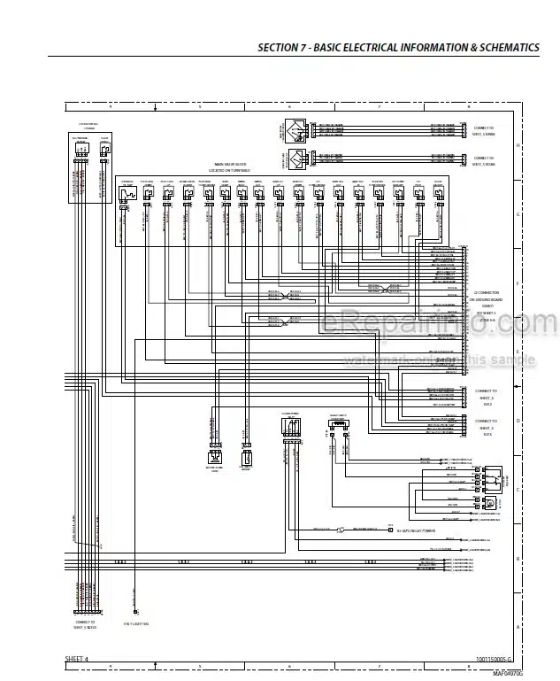 Photo 4 - JLG 1030S 1100SJ Service And Maintenance Manual Boom Lift 3121755